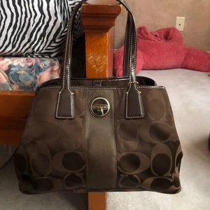 Brown Coach purse